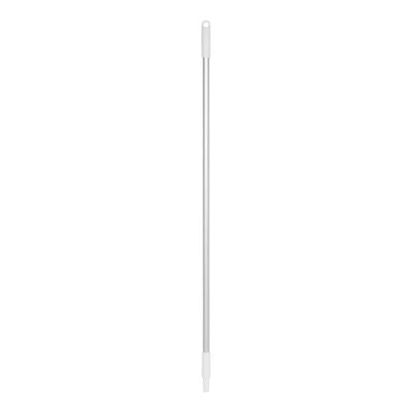 A long white pole with a white tip.