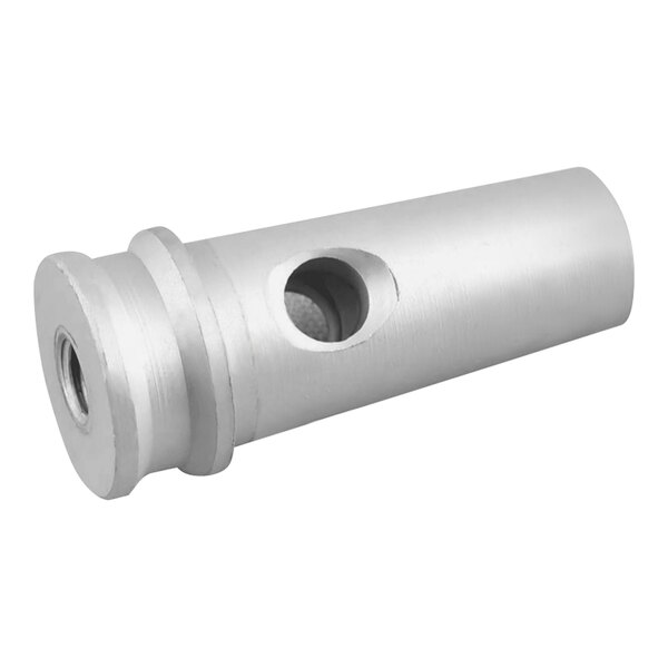 A silver metal upper cone connector for a CRB Cleaning Systems handle.