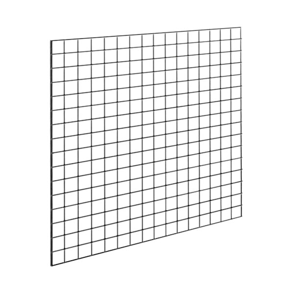 A white rectangular object with a grid of black squares.