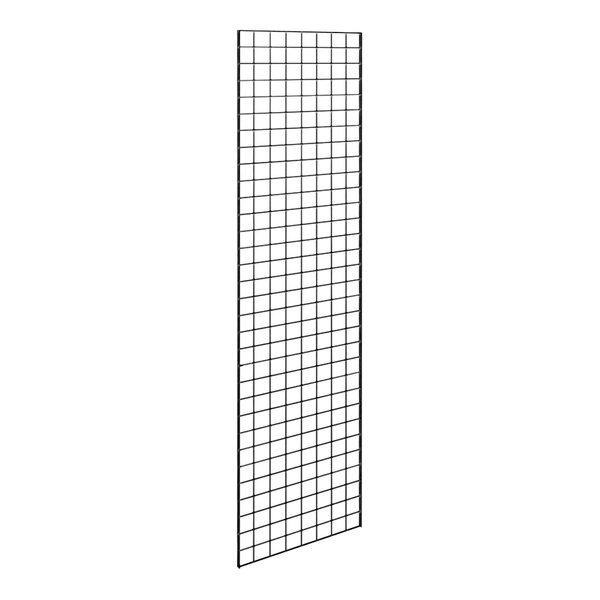 A black grid panel.