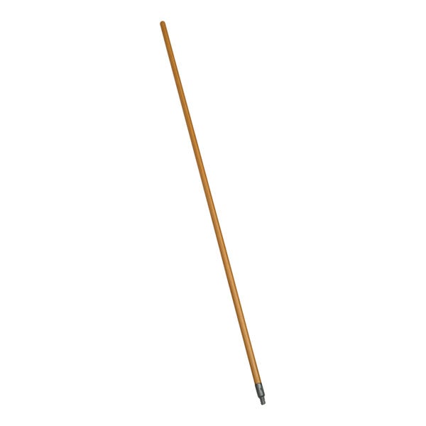 A Midwest Rake threaded wood broom and squeegee handle.