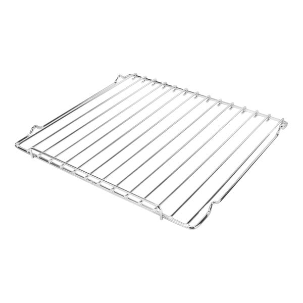 An Amana Menumaster metal oven rack with a wire grid.