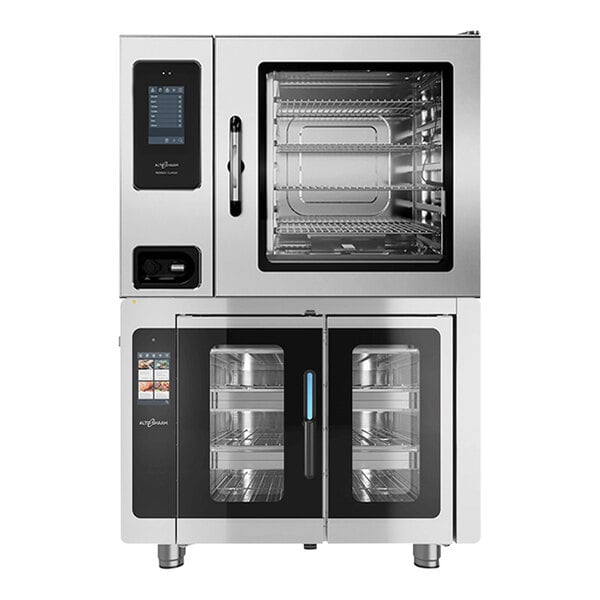 Alto-Shaam CV-K12 Pre-Stacked 7.20 Electric Combi / F3 Multi-Cook Electric Oven Package - 208/240V, 3 Phase