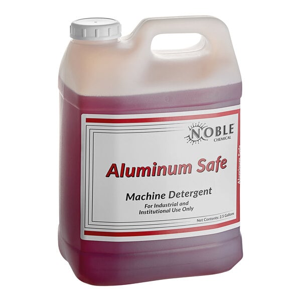 Noble Chemical 2.5 Gallon / 320 oz. Metal Safe Concentrated Dishwashing Liquid - 2/Case