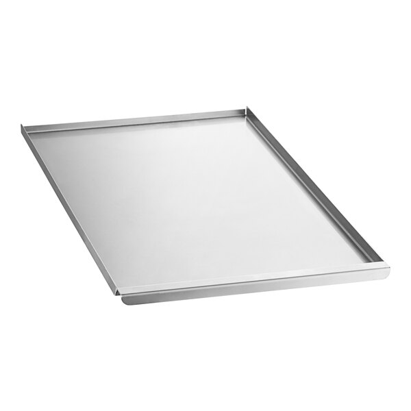 Cooking Performance Group 351107080035 16 7/8" x 9 1/8" Left Crumb Tray for ICOE-32-B and ICOE-32-D
