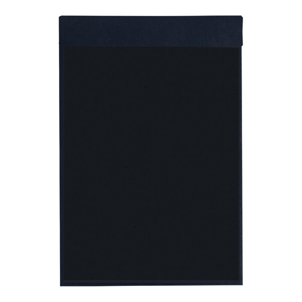 A black rectangular menu board with a white border and a black band with the words "Oakmont Blue" in white.