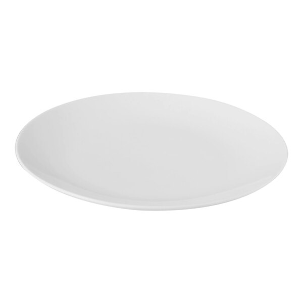A white Bon Chef Nuova coupe plate.