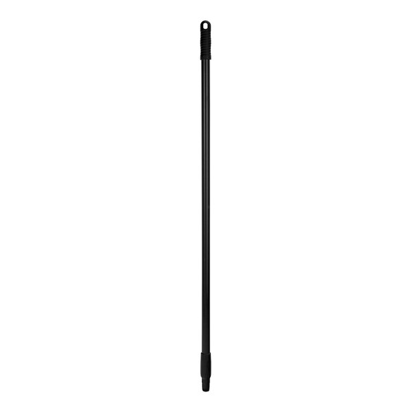 A black rectangular Remco ColorCore floor squeegee handle with a black metal pole.