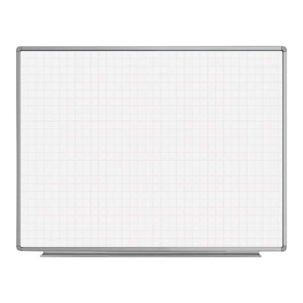 A Luxor whiteboard with a ghost grid on it.