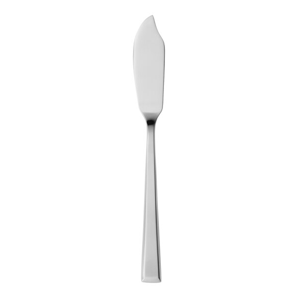 Reserve by Libbey Santorini Satin 7 3/4" 18/10 Stainless Steel Extra Heavy Weight Fish Knife - 12/Case