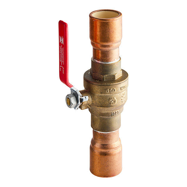 Sioux Chief 648-CG6FP 648 Series Brass Full-Port Ball Valve with 1 1/2" CPVC Connection