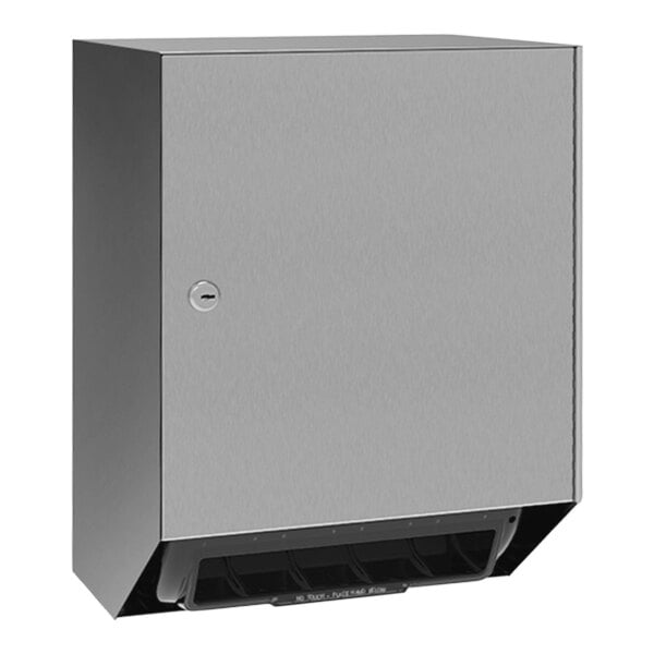 American Specialties, Inc. Traditional 10-8523AC Surface-Mounted AC-Operated Automatic Roll Paper Towel Dispenser