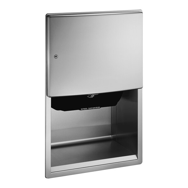 American Specialties, Inc. Roval 10-204523AC Recessed AC-Operated Automatic Roll Paper Towel Dispenser