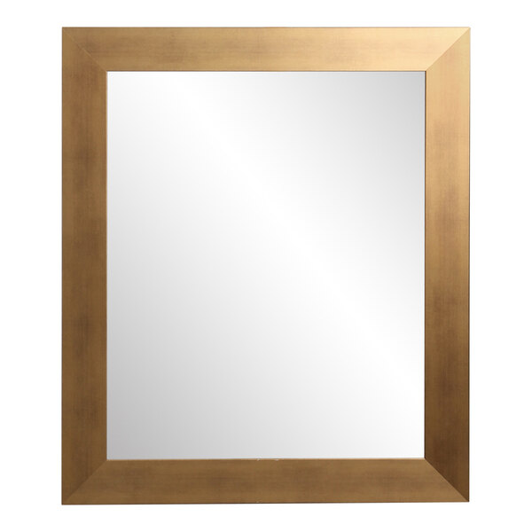BrandtWorks Brushed Gold Finish Mirror