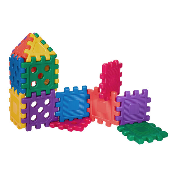 CarePlay 32-Piece Grid Building Block Set
