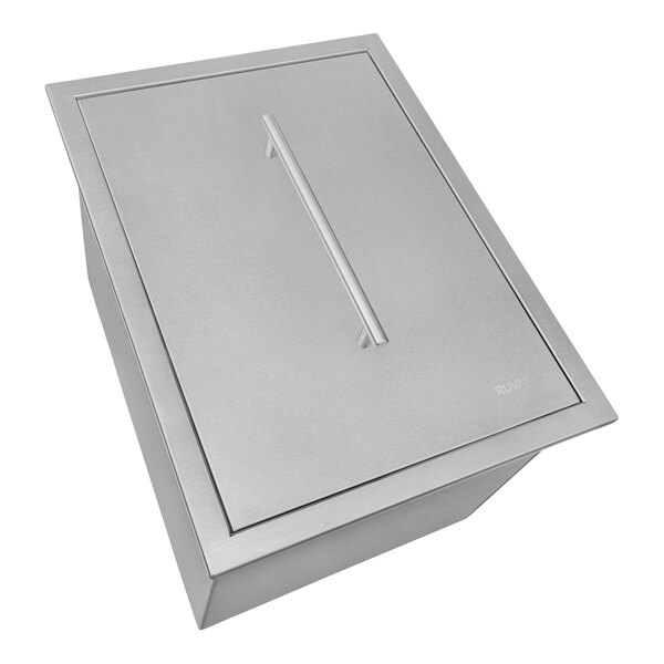 Ruvati RVQ6215 Merino 15" x 20" Stainless Steel Insulated Outdoor Drop-In Ice Chest Sink
