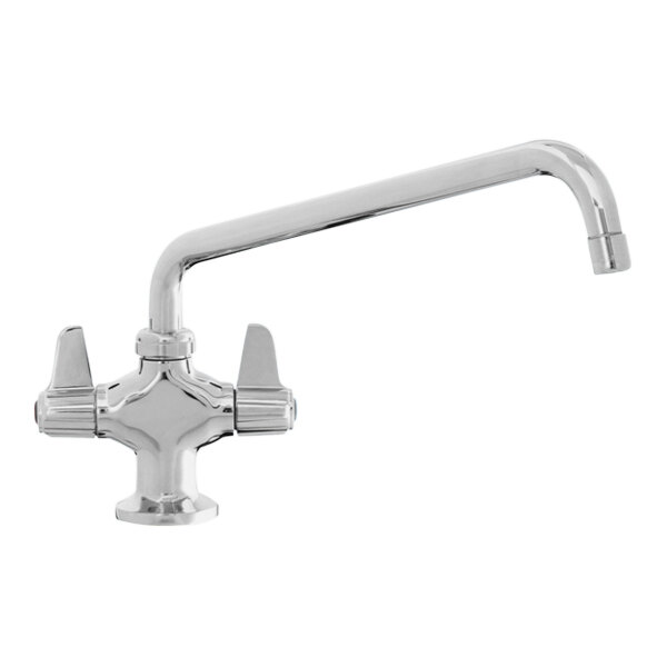 Advance Tabco K-64 Deck-Mounted Faucet with 8" Swing Spout