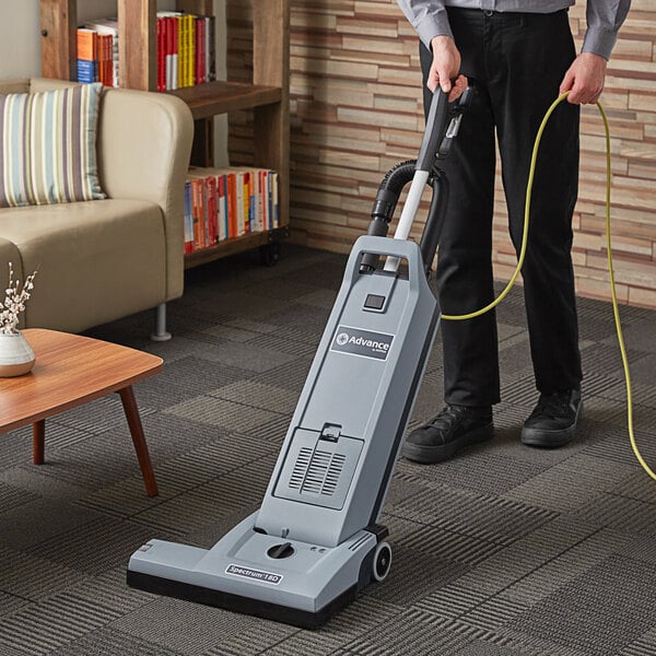 Advance Spectrum 18D 9060507010 18" Dual Motor Upright Vacuum with HEPA Filtration - 120V, 1,000W