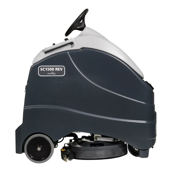 Advance SC1500 20D 56104011 EcoFlex 20" Cordless Stand-On Disc Floor Scrubber with 140 Ah AGM Batteries, Charger, and Pad Holder - 12 Gallon, 24V, 140 RPM