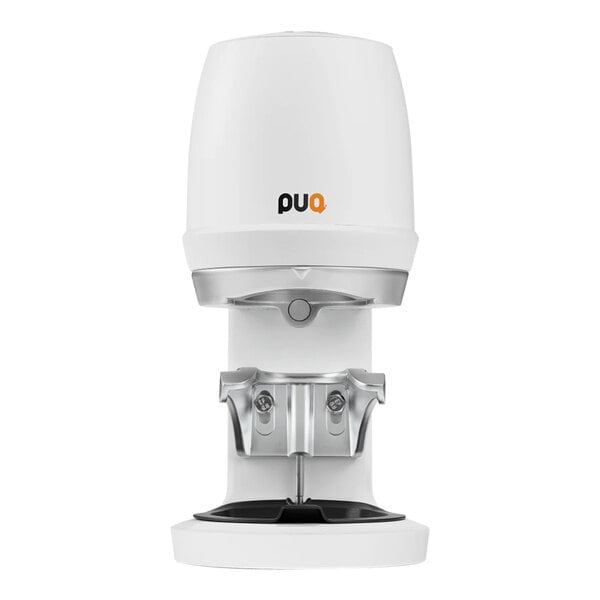 PUQpress Q2 White Automatic Standalone Espresso Tamper - 110-240V