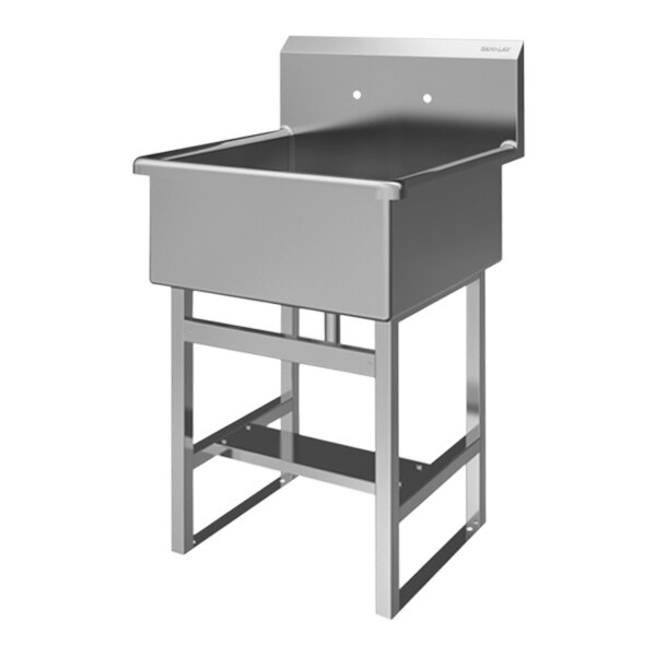 Sani-Lav U2424 27" x 27 1/2" Floor-Mounted Hand Sink with 8" Centers