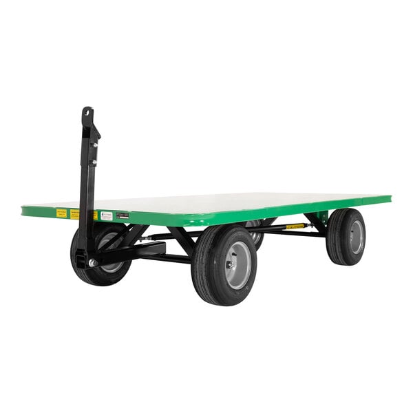 Valley Craft 6,000 lb. Quad-Steer Trailer with 48" x 96" Deck F83997