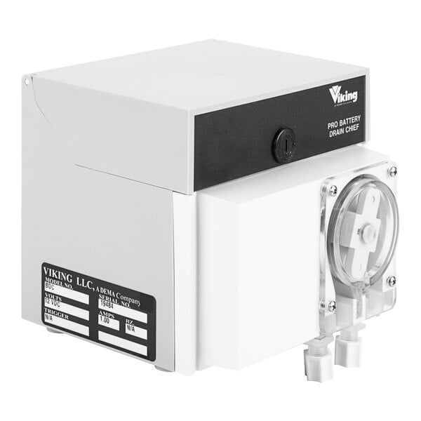 Viking Pro Battery Drain Chief Chemical Pump with SuperTube for Enzyme Dosing