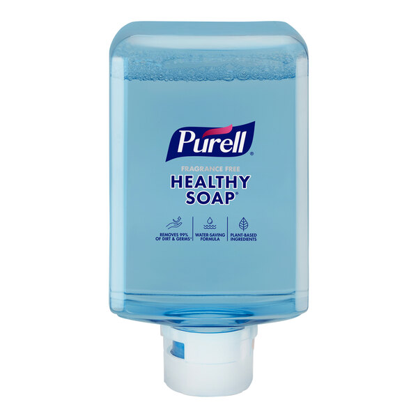 Purell® Healthy Soap Clean Release 8385-02 ES10 1,200 mL Fragrance-Free Foaming Hand Soap - 2/Case