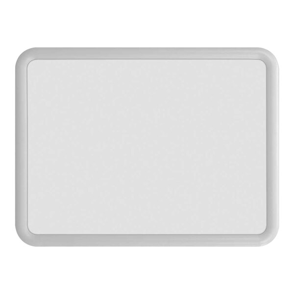 United Visual Products Dry Erase Whiteboard with White Frame