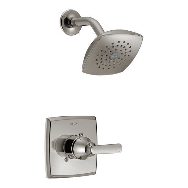 Delta Faucet T14264-SS Ashlyn 14 Series 1.75 GPM Stainless Finish Valve and Shower Trim Kit with Monitor Pressure Balancing Cartridge