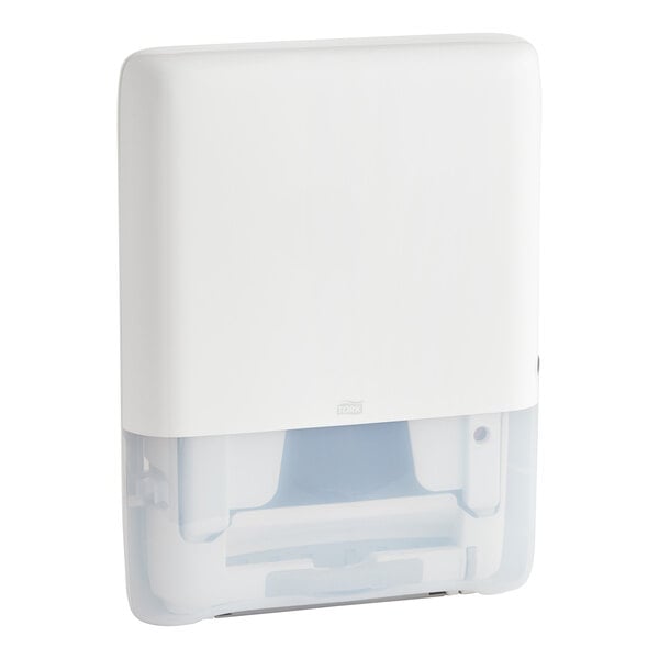 Tork Peakserve 552530 White Mini Continuous Paper Towel Dispenser H5