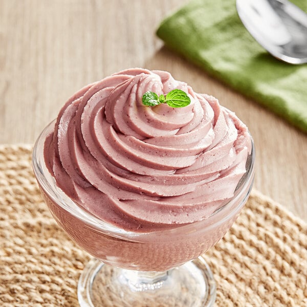 Pitaya Foods Acai Berry Soft Serve Base 15.43 lb.