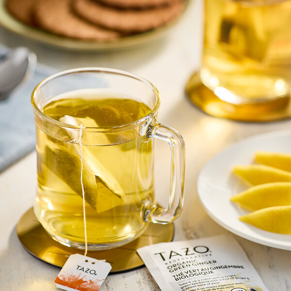 Tazo Organic Green Ginger Tea Bags - 16/Box