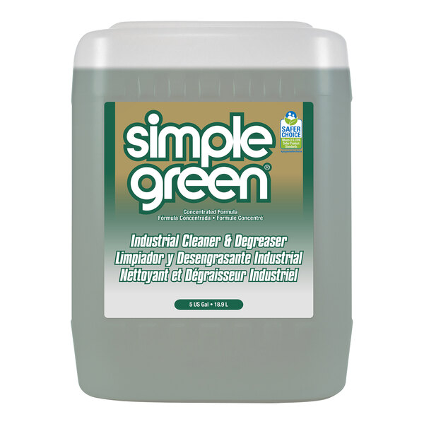 Simple Green 2700000113006 5 Gallon Sassafras Scented Concentrated Industrial Cleaner and Degreaser