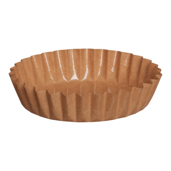 Welcome Home Brands 3" x 7/8" Kraft Paper Baking Cup - 1500/Case
