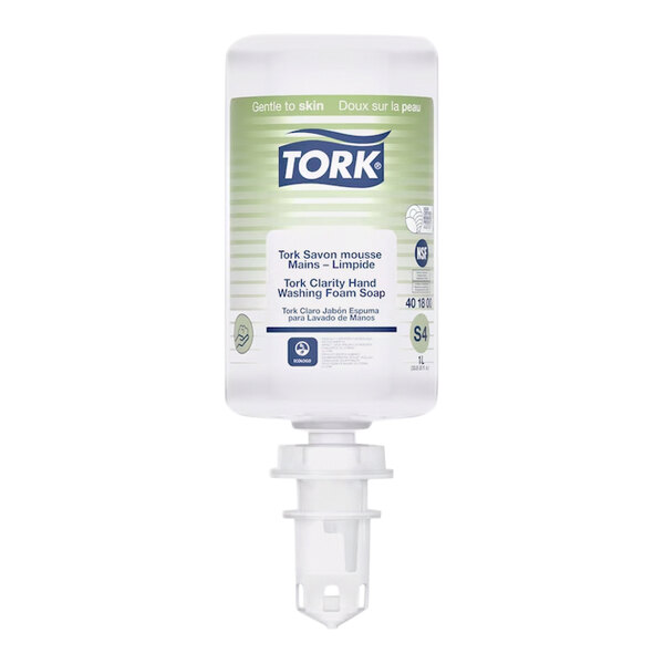 Tork Clarity 401800 1 Liter Foaming Hand Soap S4 - 6/Case