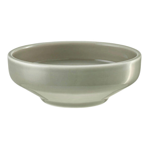 Schonwald Shiro Glaze 50 oz. Steam Porcelain Bowl - 3/Case