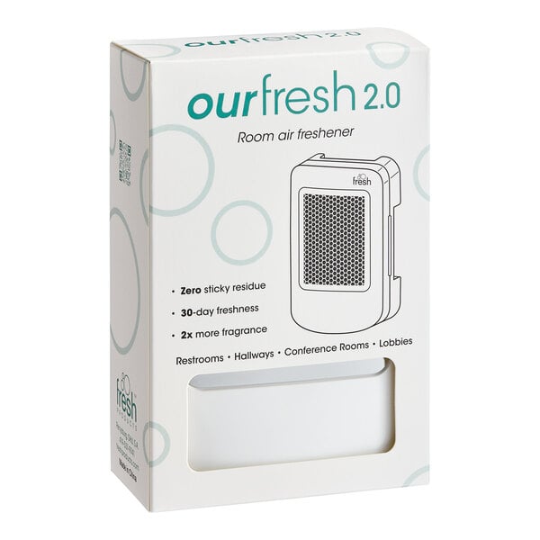 Fresh Products Ourfresh 2.0 OFCAB-F-000I012M White Air Freshener Cabinet