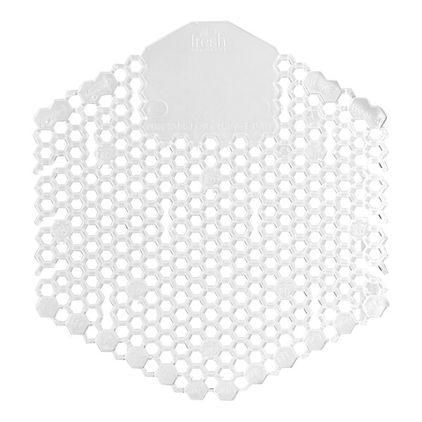 Fresh Products Wave 3D 3WDS-F-010I060M-17 Clear Mango Scent Urinal Screen - 10/Pack
