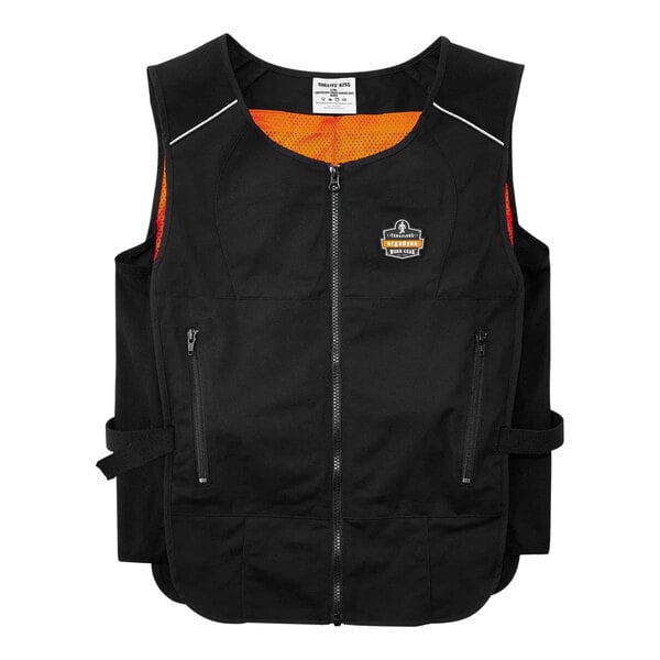 Ergodyne Chill-Its 6260 Light Weight Phase Change Cooling Vest with Rechargeable Ice Packs 12135 - Large / Extra Large