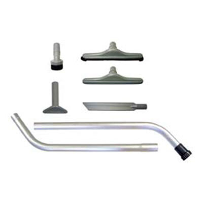A ProTeam restaurant attachment kit with metal cleaning tools.