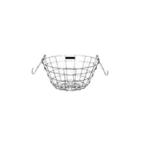 A Curtis wire basket with two black handles.