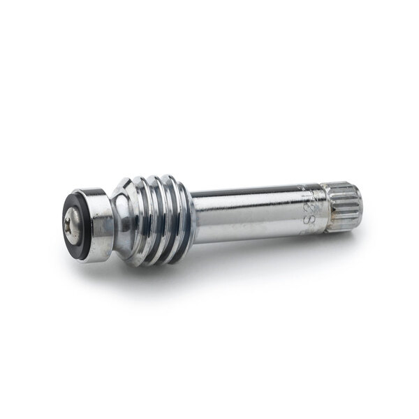 A T&S cold left close spindle cartridge with a metal pipe and screw on the end.