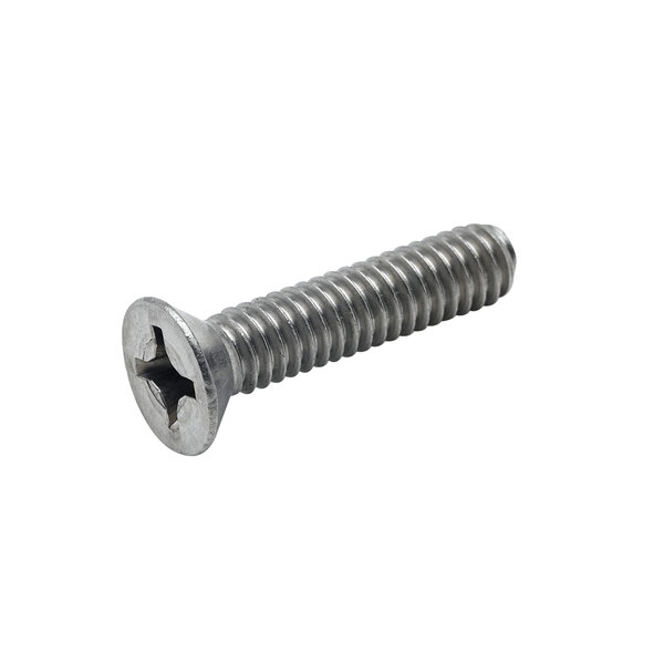 A close-up of a T&S Spray Valve Face Screw on a white background.