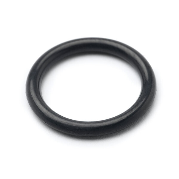A black rubber spring O-ring bearing.