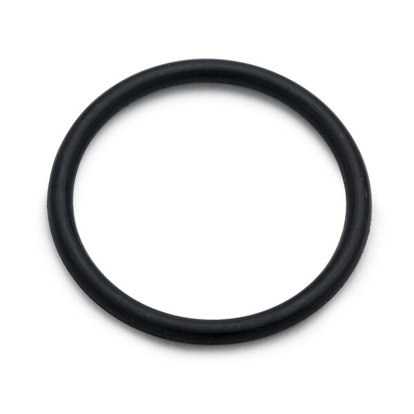 A black rubber T&S O-ring with 1/4" ID connections on a white background.