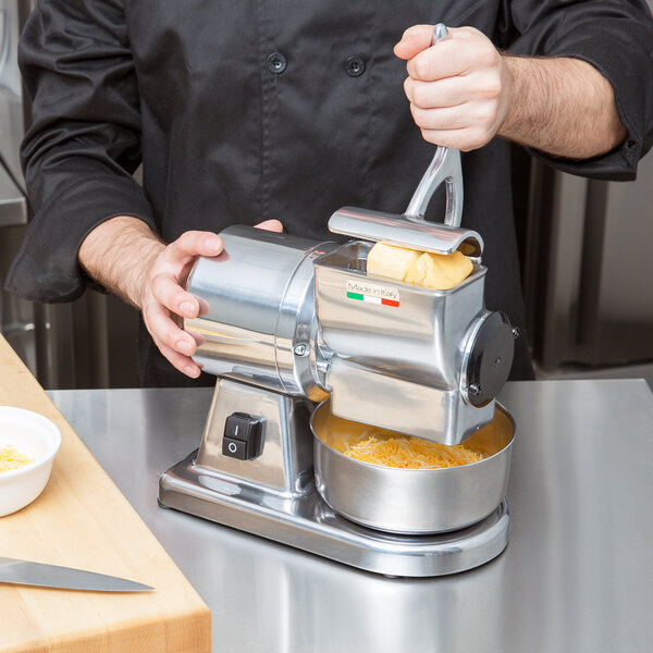 LightDuty Stainless Steel 1/2 hp Electric Cheese Grater 110V