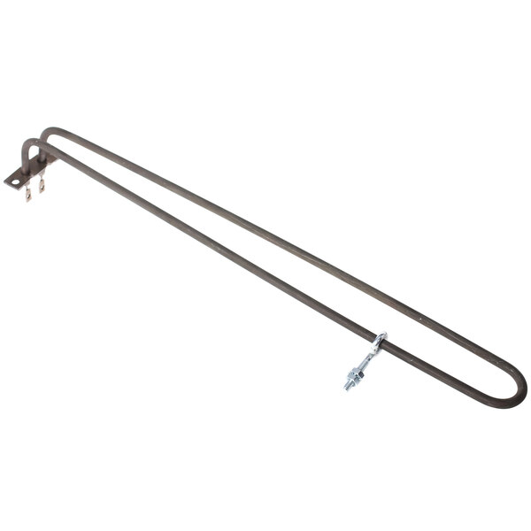 An Optimal Automatics Autodoner heating element with metal rods and a hook.