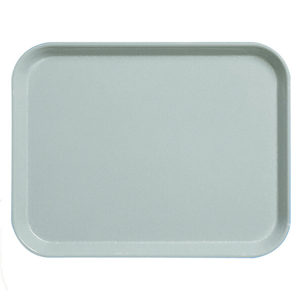 A white Cambro serving tray with a white surface.