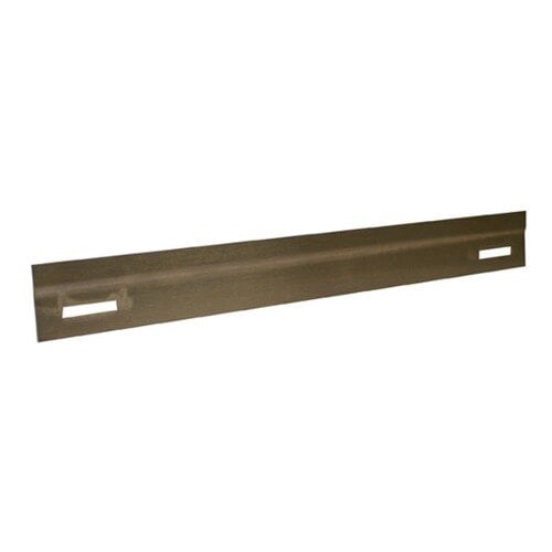 A metal wall bracket with two holes by Advance Tabco.